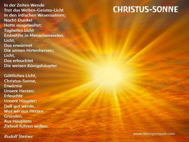 Christus-Sonne Rudolf Steiner