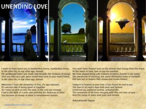 Unending Love (Rabindranath Tagore)