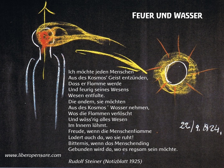 Feuer un Wasser Rudolf Steiner