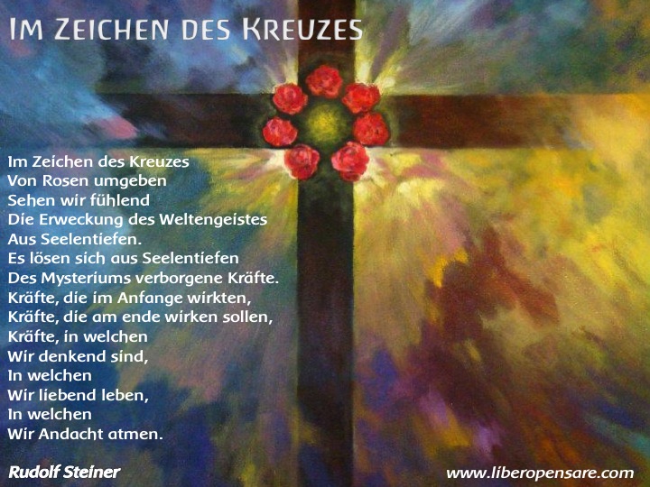 Im Zeichen des Kreuzes Rudolf Steiner