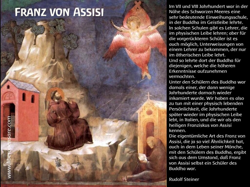 Franz von Assisi Rudolf Steiner