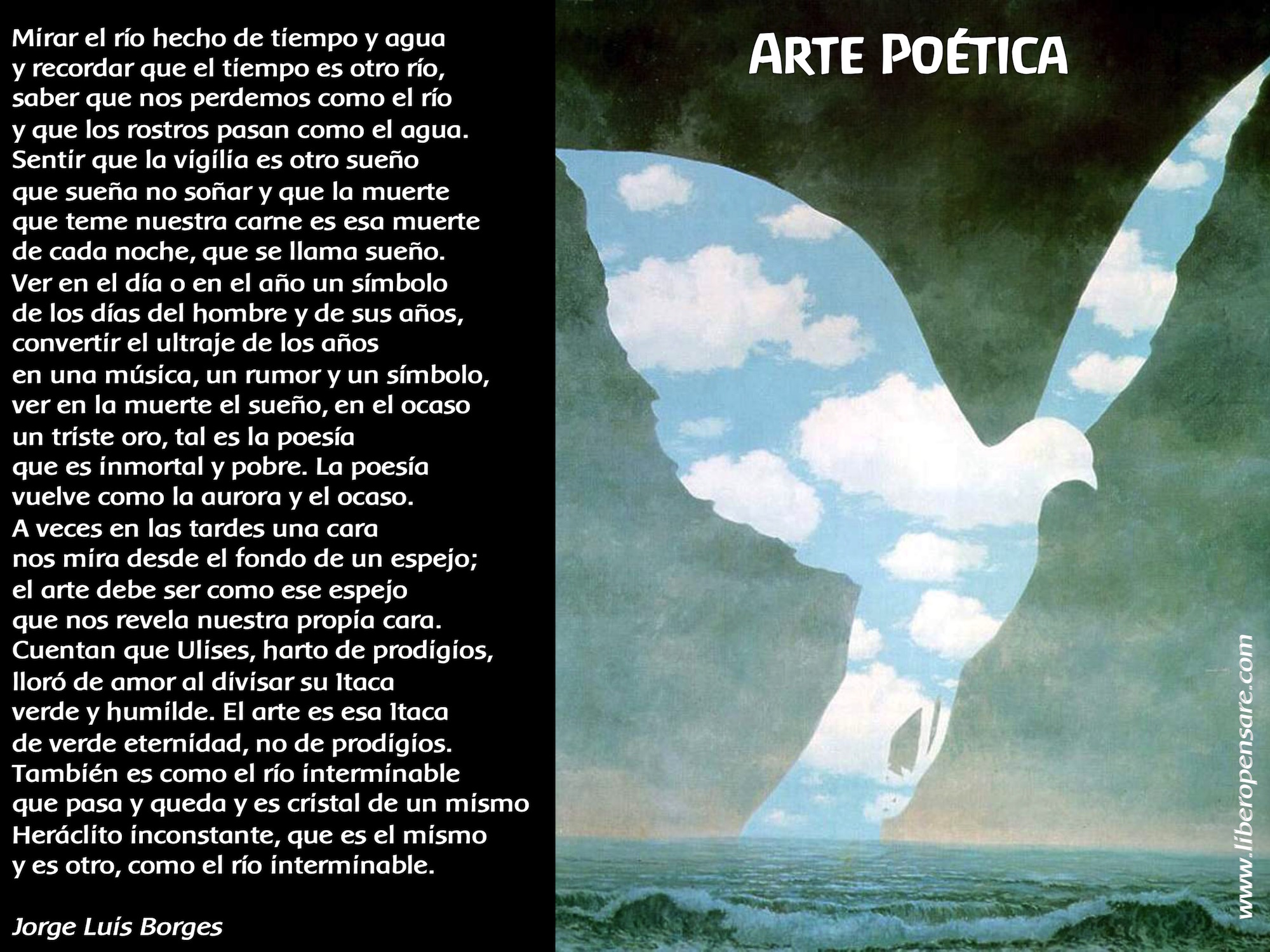 Arte Poetica Jorge Luis Borges