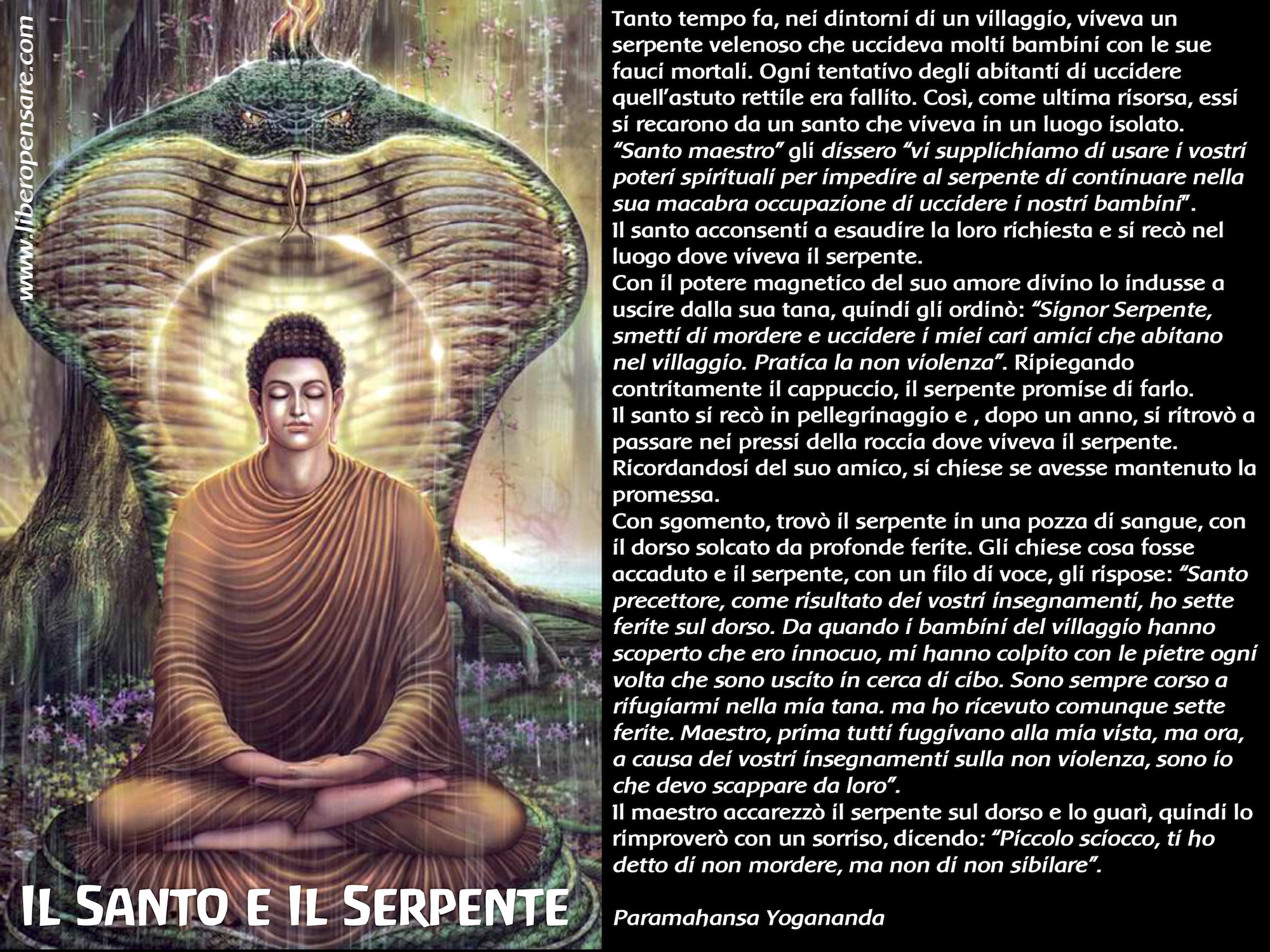 Il Santo e Il Serpente Paramahansa Yogananda