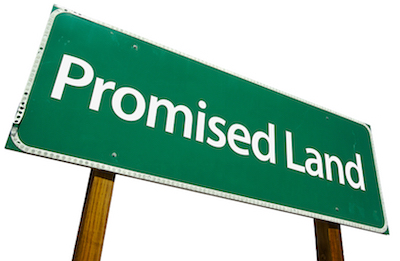 a Promised Land Road Sign 2741375