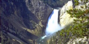 1996 Yellowstone NP Waterfalls, USA