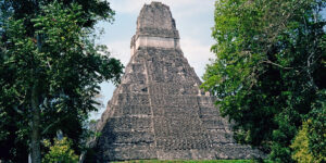 2000 Tikal Pyramid GUATEMALA