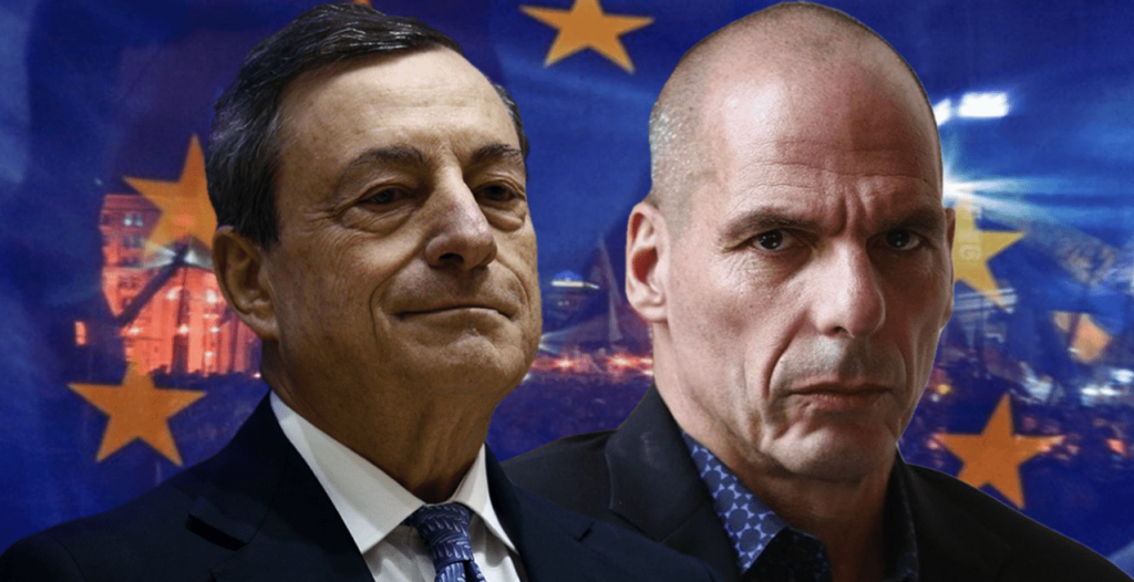 Draghi Varoufakis Europa Governo