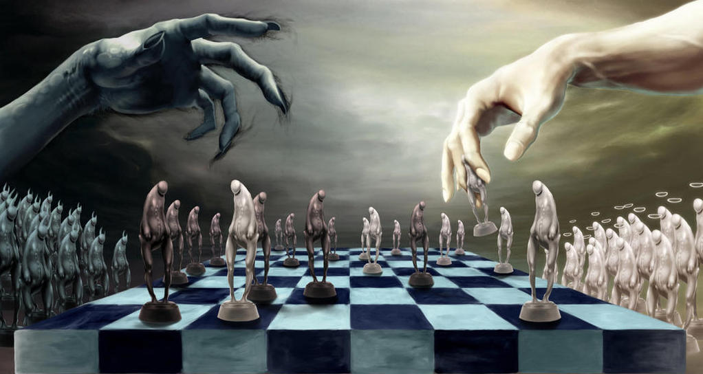 Chess Good Vs Evil By Thewhysoserious91 D5tm81c Fullview
