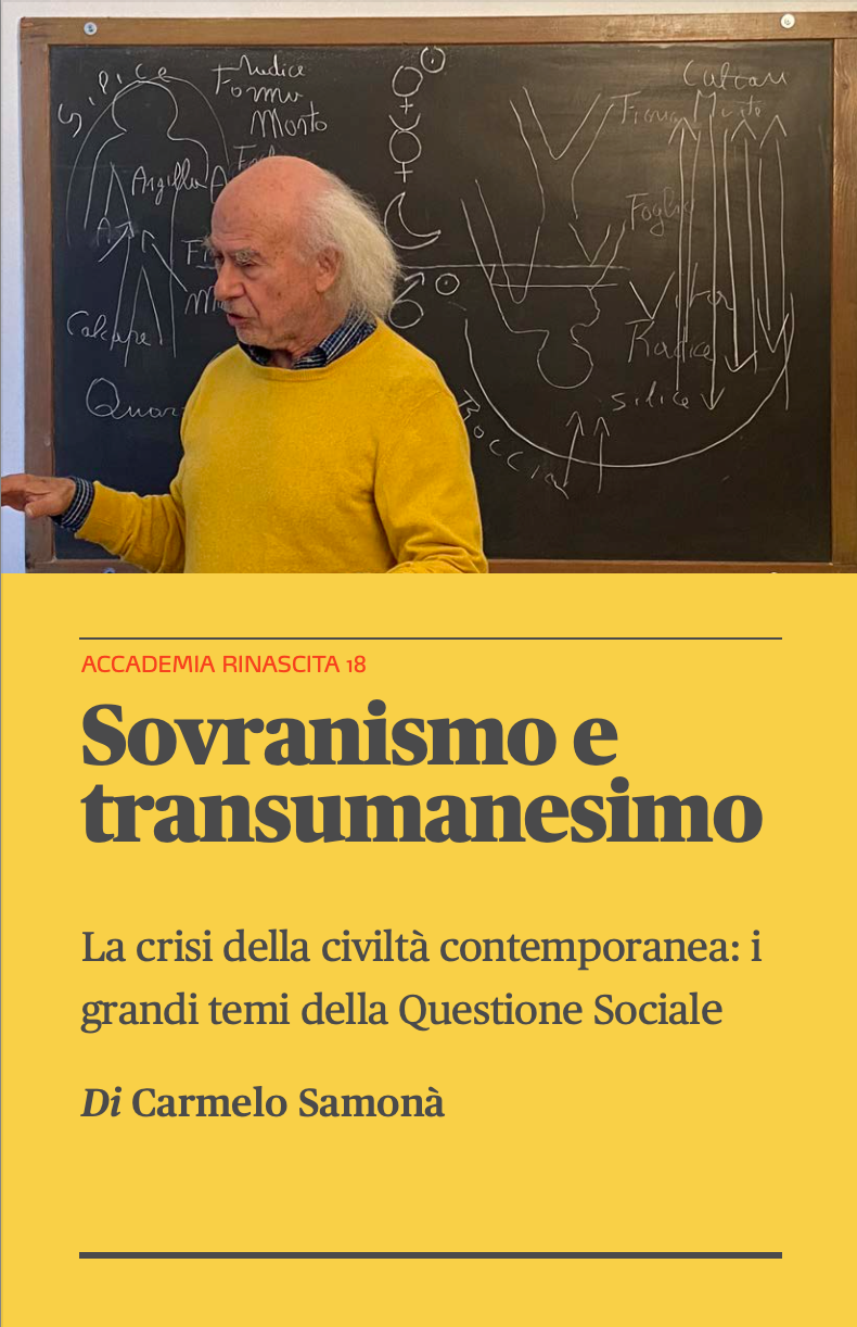 Carmelo Samonà - Sovranismo E Transumanesimo - Liberopensare.com