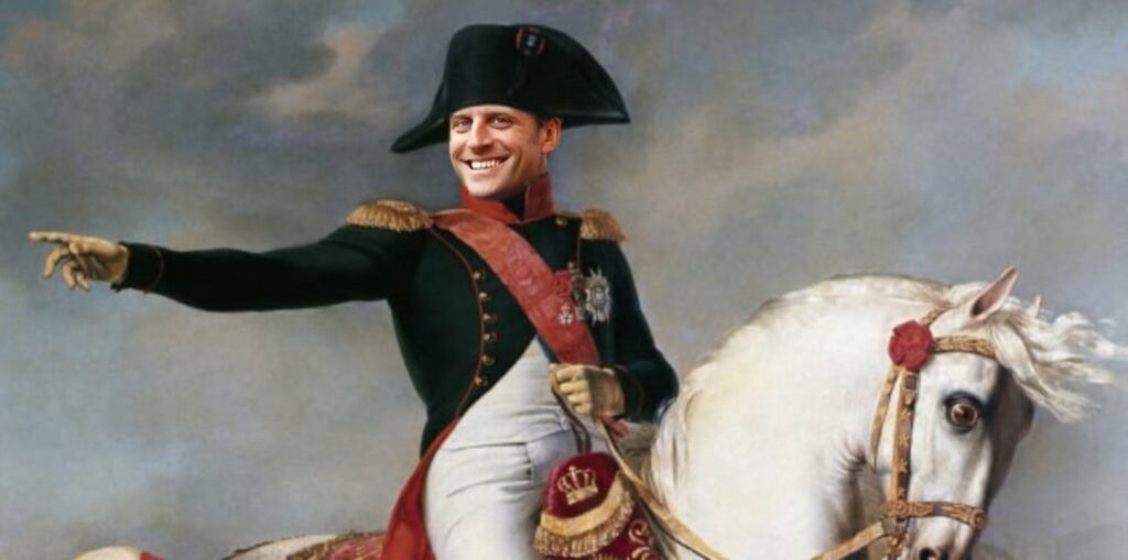 Emmanuel Macron Frankreich Macronesien Petit Napoleon Der Kleine Kaiser Kriegsgeil Und Drohfreudig