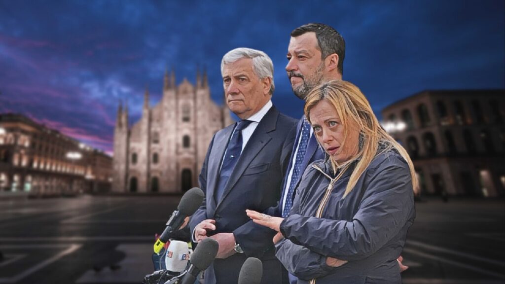 il-centrodestra-dopo-Berlusconi-Tajani-Salvini-e-Meloni